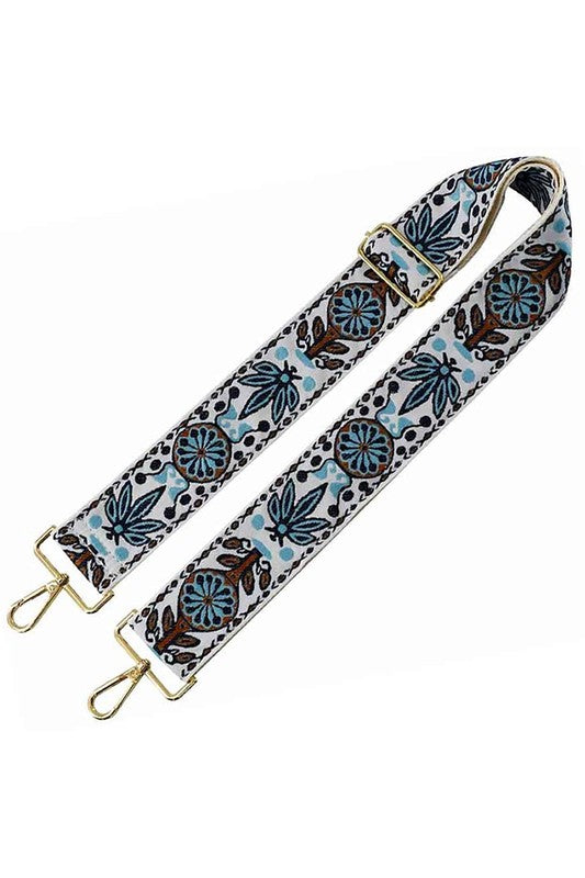 2 inch Wide Tribal Pattern Guitar Strap