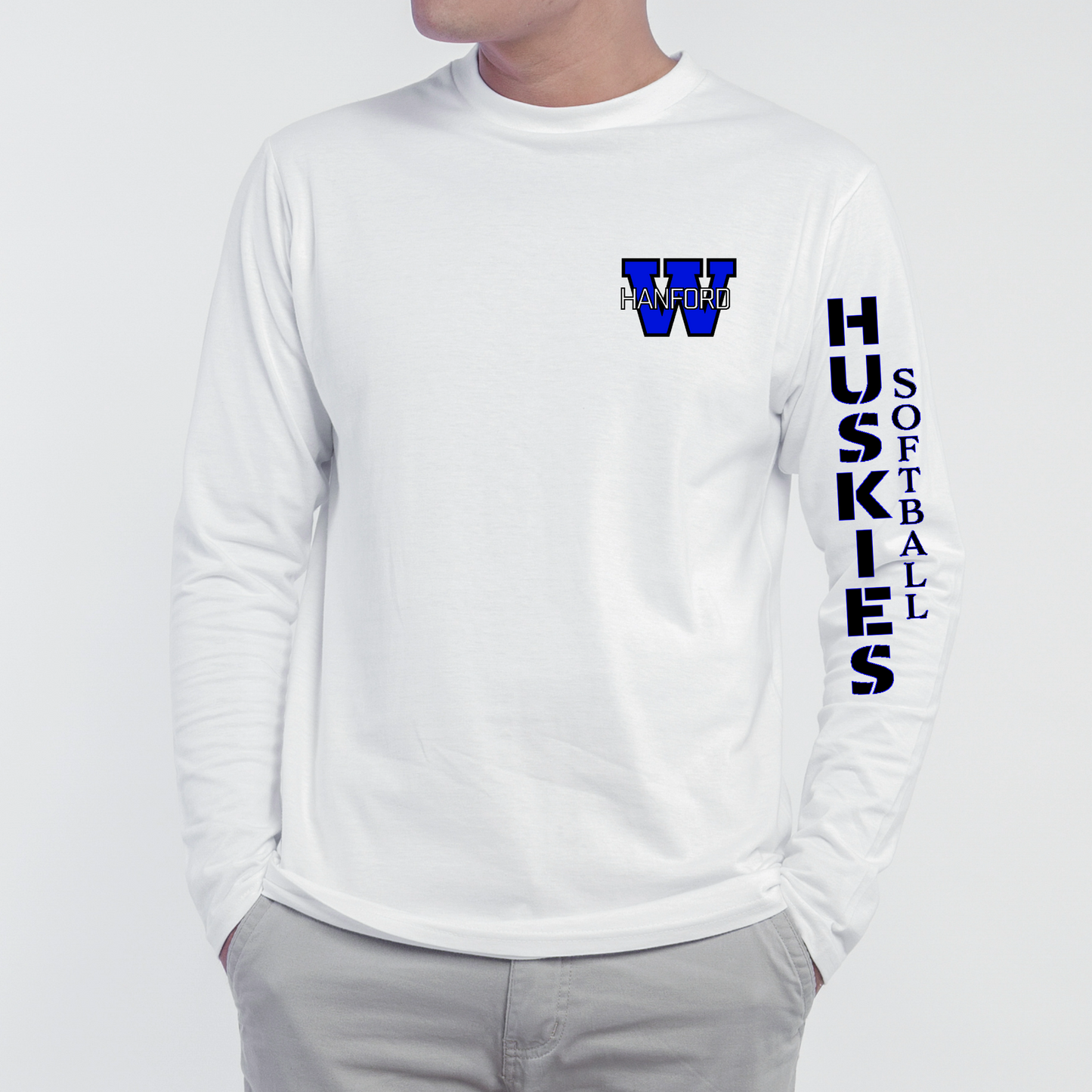 Long Sleeve Huskies Softball Spirit Shirt