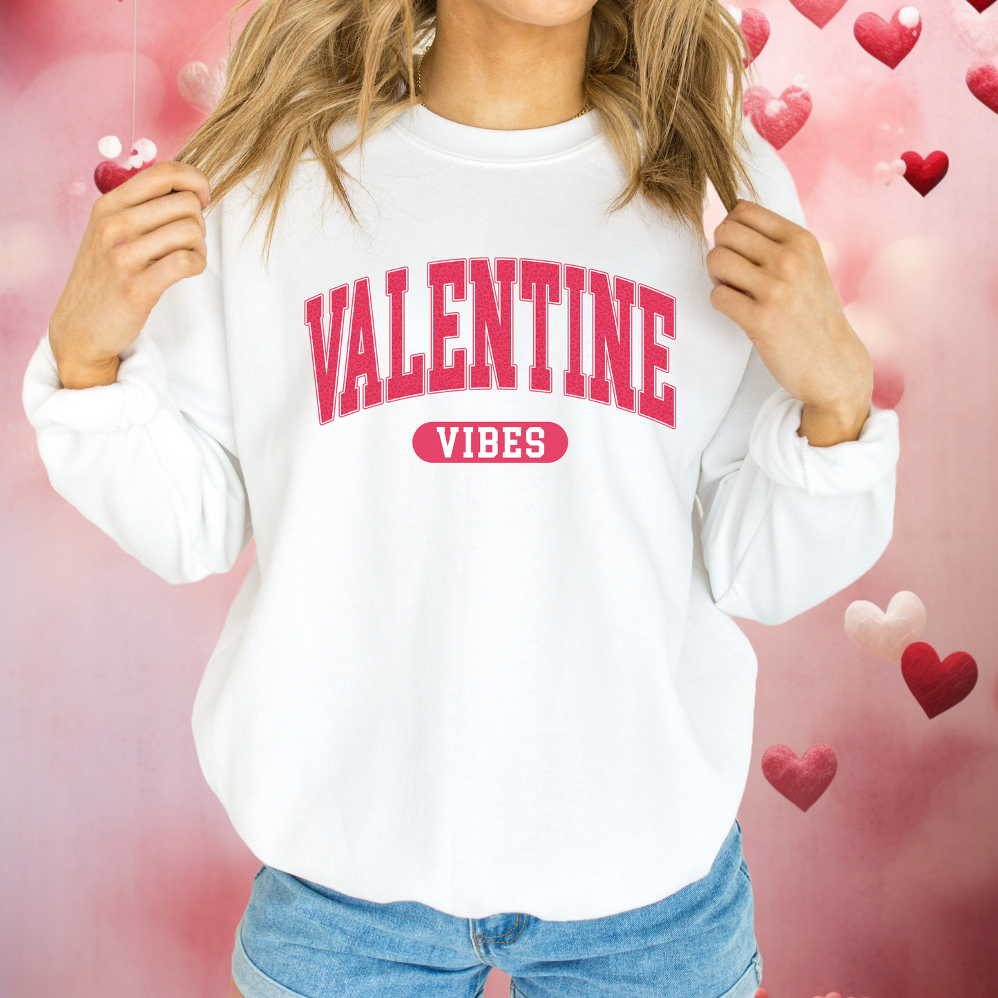 Valentine Vibes Crew Neck